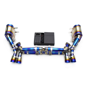 Système d'échappement Catback avec système de soupapes pour PORSCHE 911 997.1/997.2 Carrera 4S 3.6L3.8L 2004-2012 Boska, tuyau d'échappement en titane, silencieux - Product Image 1