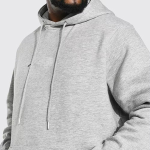 Sudadera con Capucha Unisex de Algodón Oversize de 330G, Ajuste Holgado, Ecológica, con Forro Polar, OEM, Logotipo Bordado Personalizado, Compra a Granel, Sudaderas Lisas sin Estampado - Product Image 2