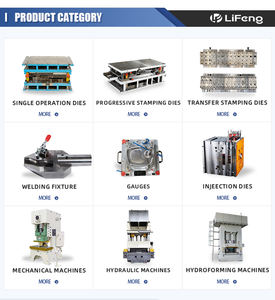 Outil de poinçonnage personnalisé, matrices intégrées à opération unique, ensemble pneumatique pour pare-chaleur - Product Image 6
