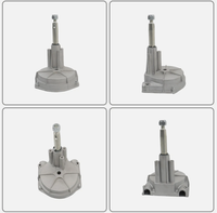 SS13716 Kit de système de direction rotatif pour bateau de 16 pieds Câble marin de 16 pieds