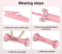 Ceinture de poussée de fessiers personnalisée pour haltères, idéale pour les exercices de fitness, de fessiers et de hanches, compatible avec les kettlebells, bandes et haltères