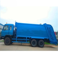 Dongfeng 6X4 Camion de collecte de déchets à usage intensif 15 mètres cubes Compacteur de grande capacité avec moteur durable