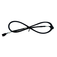 Câble de connecteur MINI SAS haute densité 36 broches SFF-8643 à SFF-8643 une extrémité pliée vers l'intérieur des pièces d'ordinateur