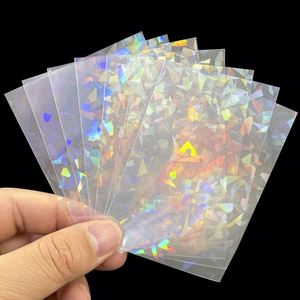 Fundas Holográficas para Tarjetas de PP de 7 Pulgadas, Protectores de Tarjetas Coleccionables, Diseño Moderno con Impresión por Transferencia de Calor - Product Image 5