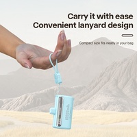 Batterie externe compacte 10000 mAh fabriquée en usine, charge rapide 22,5 W, chargeur portable avec support, cordon et câble Type C pour les voyages