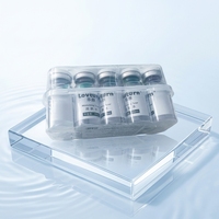 Flacon de 10 ml de tonique hydratant, liquide solvant, soin hydratant pour la peau, pour l'emballage de solutions en poudre lyophilisée