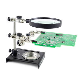 Soporte de lupa Antaixin FT-90A, herramienta de reparación de metal para soldar teléfonos móviles y reparar placas de circuitos - Product Image 2