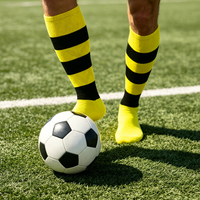 Chaussettes de football professionnelles pour l'entraînement et les matchs, respirantes, antidérapantes, avec amorti, logo personnalisé, chaussettes de sport d'équipe