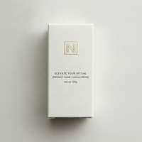 Boîte d'emballage personnalisée pour crème, en papier texturé, avec fermeture automatique, impression de logo UV sélectif pour la vente au détail de cosmétiques