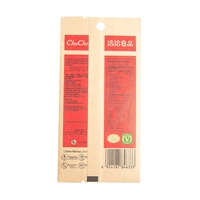 Sac à soufflets latéraux réutilisable et recyclable avec logo personnalisé thermoscellé, trou de suspension et déchirement facile, imprimé en héliogravure