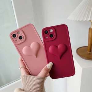 Funda trasera para teléfono móvil <span class=keywords><strong>Apple</strong></span>, <span class=keywords><strong>carcasa</strong></span> de silicona suave TPU con diseños de corazones para <span class=keywords><strong>Iphone</strong></span> 11 12 <span class=keywords><strong>13</strong></span> <span class=keywords><strong>Pro</strong></span> <span class=keywords><strong>Max</strong></span> - Product Image 1