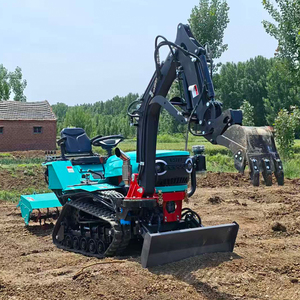 Mini Tiller Machine Crawler Tractor 35hp Mini Crawler Tractor Tiller <b>Cultivator</b> for Sale - Product Image 2
