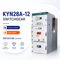 Armoire de commutation haute tension KYN28A-12 12kV, usine d'origine, coffret de distribution intérieur métallique amovible VCB, personnalisable