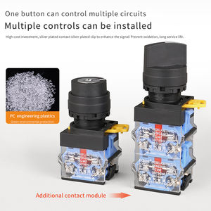 Interruttore Rotativo Industriale CDOE 1NO1NC 10A 660V con Manopola in Plastica, Selettore a Chiave a 2 Posizioni - Product Image 6