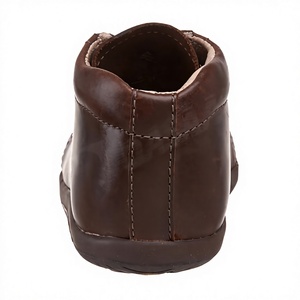 Chaussures de sport en cuir marron pour bébé et tout-petit avec semelles en cuir de mouton véritable, en caoutchouc, en maille, en peluche, en EVA, en TPR - Product Image 2