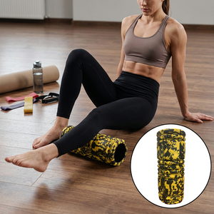 Rodillo de Espuma para Yoga, Material EVA Ecológico, Duradero y Portátil, Herramienta de Masaje para Ejercicio, Estiramiento y Recuperación - Product Image 1
