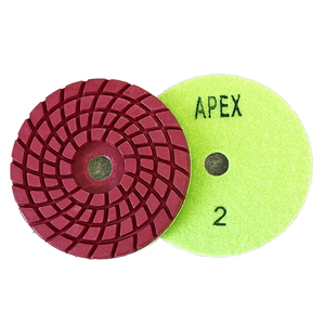 <span class=keywords><strong>3</strong></span> Schritte 4 "100mm Diamond Floor Wet Polish ing Pad Harz poliers cheibe für Marmorharz-Poliers cheibe für Boden und Beton - Product Image 5