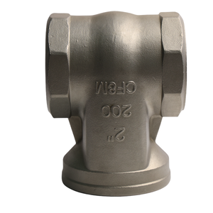 Chất lượng cao ISO9001 chứng nhận đúc chính xác ba cách phụ kiện van áp lực cao thép không gỉ 304/316 Ống phù hợp - Product Image 2