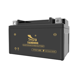 <span class=keywords><strong>YTX7</strong></span> 12V7ah batterie de Scooter au plomb en gros pièces de rechange de moto Superstart batterie de moto 12V pour Honda - Product Image 2