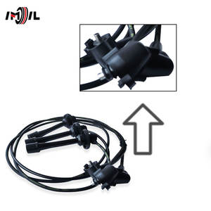 Катушка зажигания и Свеча зажигания в сборе с демпфирующим проводом 19037-20010 для Toyota Camry 1991-1996 Avalon 1994-1999 двигатель <span class=keywords><strong>2</strong></span>,<span class=keywords><strong>2</strong></span> 3,0 - Product Image 3