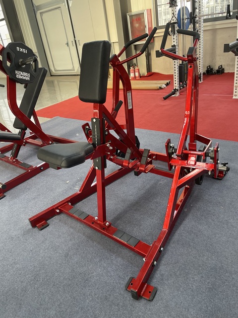 Freeman Commercial Iso-Lateral Rowing Machine for Upper Back & Lat Muscle Strength Training Gym Equipment