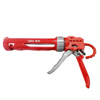 Portable Manuel En Alliage D'aluminium Saucisse Silicone Applicateur Pistolet Scellant Applicateur Outil Adhésif Pistolet À Calfeutrer