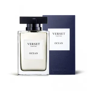 Frasco de vidro de luxo com design de alta qualidade, 15ml, perfume Verset, amostra original de luxo, perfume para homens, fragrância da Europa