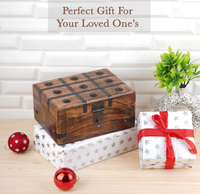 Coffret à bijoux rectangulaire de luxe moderne artisanal, coffre au trésor de pirate, rangement décoratif pour cadeau de mariage, décoration intérieure en bois, cadeaux