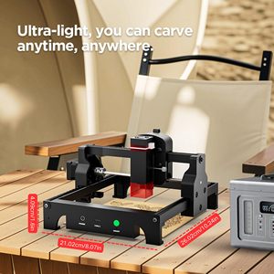 Acmer S1 6000mW Laser Engraver cho người mới bắt đầu gỗ khắc mini máy cho Diy crafting Glass da 5.1x5.1inch Laser Class 4 - Product Image 5