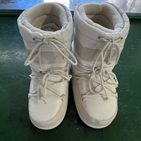 Nouvelles bottes spatiales tendance, épaisses, antidérapantes, à plateforme, à semelle épaisse, imperméables, chaudes et légères