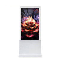 Affichage numérique ultra-fin pour téléviseurs de 32'' à 65'', écrans LCD publicitaires Android à fixation murale, support de sol LCD