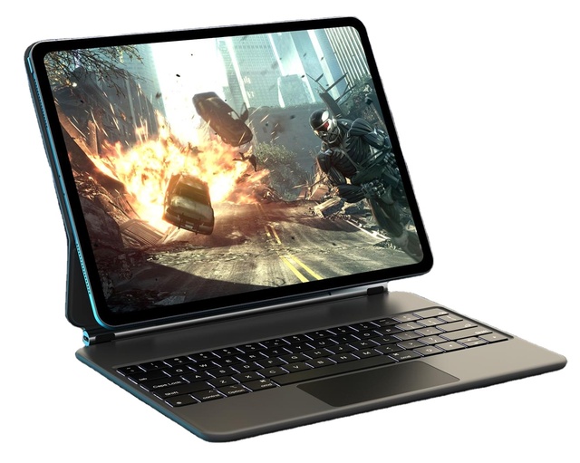 New Case Wireless Bt Trackpad Keyboard Magnetic Magic Keyboard for Apple Ipad Pro 12.9 Inch 2020 / 2021 /2018