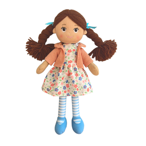 Đồ chơi nhồi bông thiết kế tùy chỉnh, búp bê dễ thương, đồ chơi nhồi bông mềm mại xinh đẹp, búp bê vải mềm màu hồng dành cho bé gái - Product Image 4