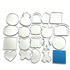 Miroir acrylique HD PMMA sur mesure OEM, épaisseur 1-5 mm, adhésif double face, découpe laser, incassable - Product Image 3
