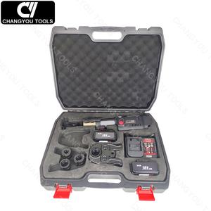 Tubería PEX de plomería de acero inoxidable, herramienta de prensado de tubería de cobre, herramienta de prensa hidráulica de batería, herramienta de fontanería - Product Image 6