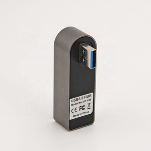 3 Cảng Nhôm <span class=keywords><strong>Mini</strong></span> Usb 3.0 180 Bằng Xoay <span class=keywords><strong>Hub</strong></span> - Product Image 3