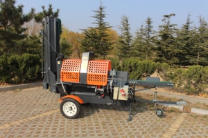 เครื่องทำฟืน<span class=keywords><strong>ไฟฟ้า</strong></span>7.5kW ริมาพร้อมตัวแยกท่อนไม้ตัด4ทางและโต๊ะไฮดรอลิกแยกไม้อุตสาหกรรม - Product Image 2