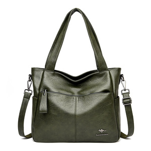 Sacs à bandoulière en cuir PU tendance pour femmes, sacs à main décontractés de marque pour dames - Product Image 2
