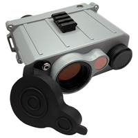 Télémètre laser professionnel 12 km 1064 nm ND:YAG, monté sur rail avec écran OLED externe pour la chasse