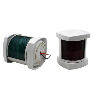 Luces de Navegación para Yates, Luces Laterales de Señalización para Veleros, LED Rojo y Verde de 4 Pulgadas, 12V 24V, Alimentadas por Batería, para Uso en Cruceros - Product Image 4