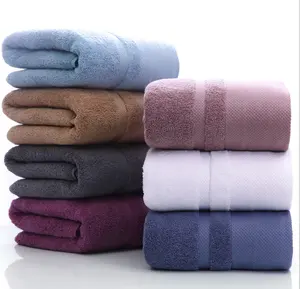 100% cotton low price good quality color towel home use towel hotel using bath towel