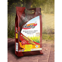 Sac d'emballage pour riz, sachet pour riz de 5 kg, fermeture éclair, imprimé sur mesure, sac en plastique pour aliments, farine, maïs, fermeture éclair, sacs en plastique d'emballage