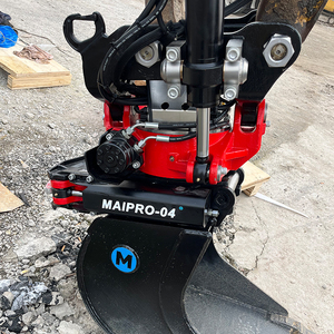 Moteur de grappin hydraulique inclinable robuste pour excavatrice de 5 à 8 tonnes, rotation à 360°, inclinaison à 45°, pour la découpe de ferraille en acier - Product Image 2