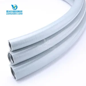 China Brand LEINUOER PVC coated corrugated metal flexible conduit