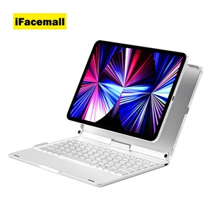 Ifacemall trường hợp bàn phím cho ipad 10th 2022 10.9 bàn phím với Trackpad xoay không dây ma thuật bàn phím cho iPad Pro - Product Image 1