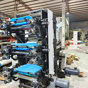 Máy in flexo 3 màu 350 Điều kiện Mới cán cuộn linh hoạt và máy in flexo nhãn màng nhựa - Product Image 2