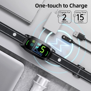 <span class=keywords><strong>Collar</strong></span> Antiladridos Profesional IP67 Resistente al Agua 2025, <span class=keywords><strong>Collar</strong></span> Antiladridos Sin Descargas, Venta al por Mayor de Fábrica para Todos los Perros, Entrenamiento Canino - Product Image 4