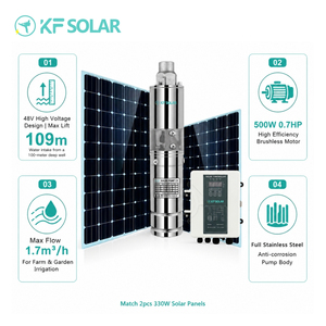<span class=keywords><strong>Pompe</strong></span> à eau <span class=keywords><strong>solaire</strong></span> de surface KF Solar 0,7 CV, <span class=keywords><strong>pompe</strong></span> à eau <span class=keywords><strong>solaire</strong></span> 100 m pour bassin à poissons, agriculture, jardin - Product Image 2