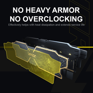 工場卸売 Lexar DDR5 LSK 6000Hz REG 16GB×2 ゲーミング<span class=keywords><strong>RAM</strong></span> デスクトップPC用メモリモジュール在庫 - Product Image 5