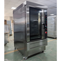 Four à convection commercial à 10 plateaux avec vapeur, four à pâtisserie, four à convection à gaz électrique, usine